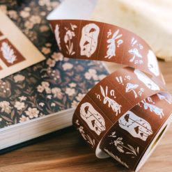 Meow Illustration Label Sticker Roll - Wonderland Rabbits