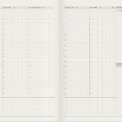 Wonderland222 B6 2027 Planner stacked weekly spread