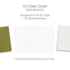 Wonderland222 Clear Cover for Notebook / Planner - 192 pages
