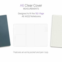 Wonderland222 Clear Cover for Notebook / Planner V.3 - 192 pages