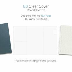 Wonderland222 Clear Cover for Notebook / Planner V.3 - 192 pages