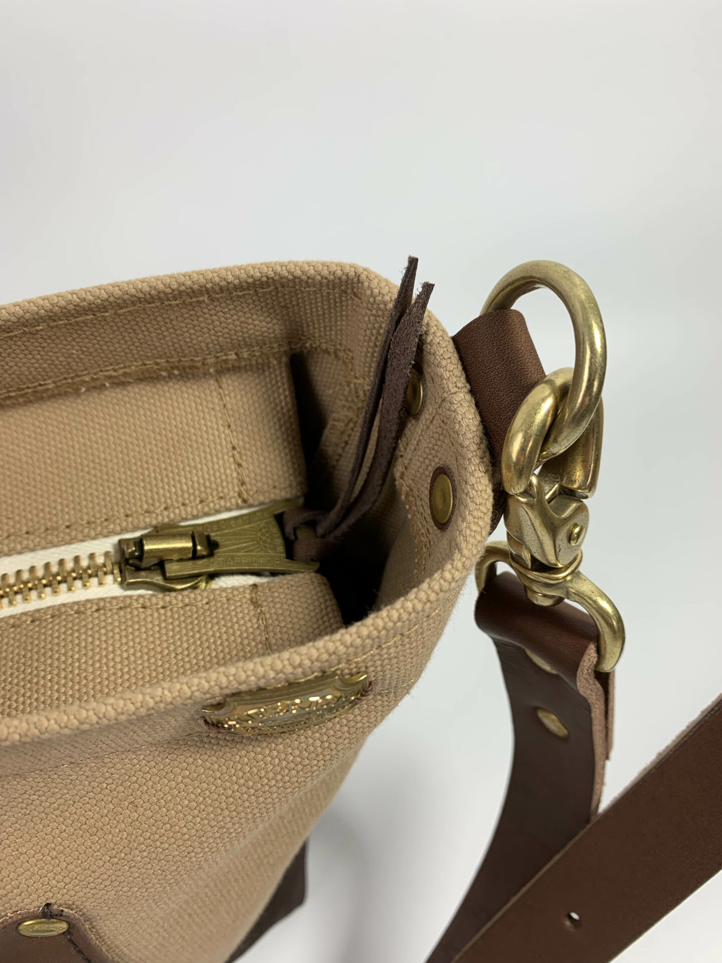 The Superior Labor Engineer Shoulder Bag XS - Beige - Image 6