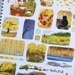 Xiami Studio Kiss-Cut PET Tape - Autumn Collage