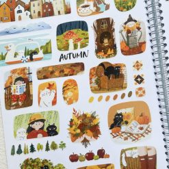 Xiami Studio Kiss-Cut PET Tape - Autumn Collage