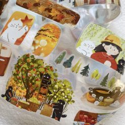 Xiami Studio Kiss-Cut PET Tape - Autumn Collage