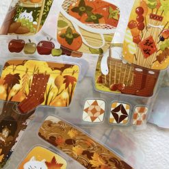 Xiami Studio Kiss-Cut PET Tape - Autumn Collage