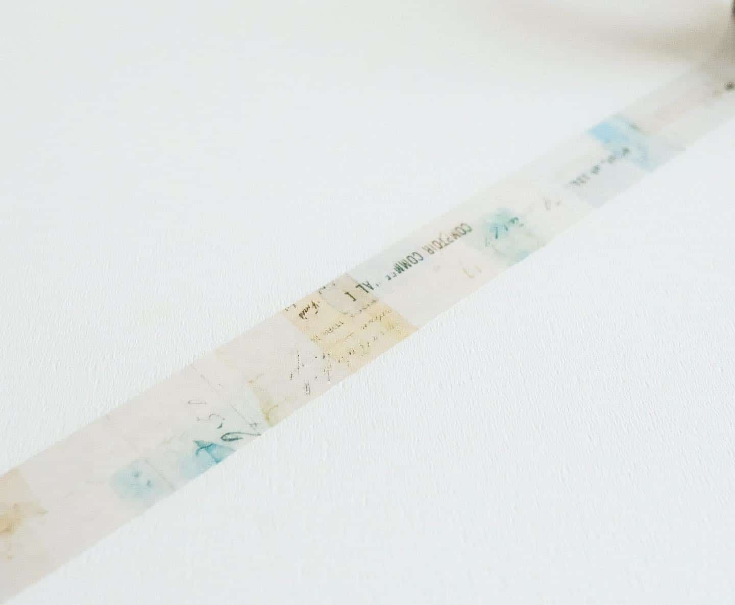 Yohaku Washi Tape 090 - Secret Song