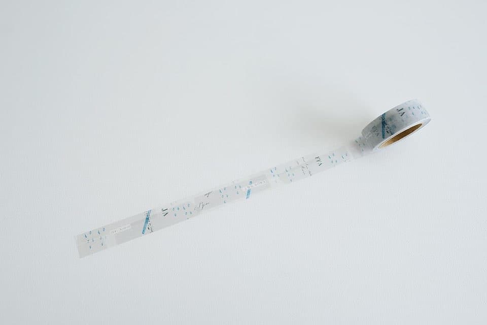 Yohaku Washi Tape 112 - Sound of Rain