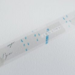 Yohaku Washi Tape 112 - Sound of Rain