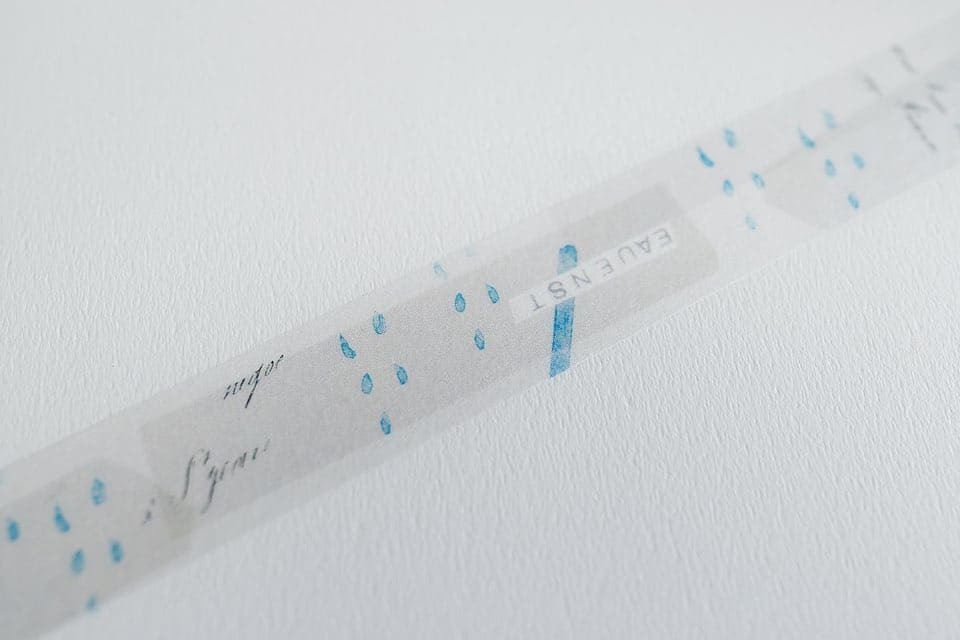 Yohaku Washi Tape 112 - Sound of Rain