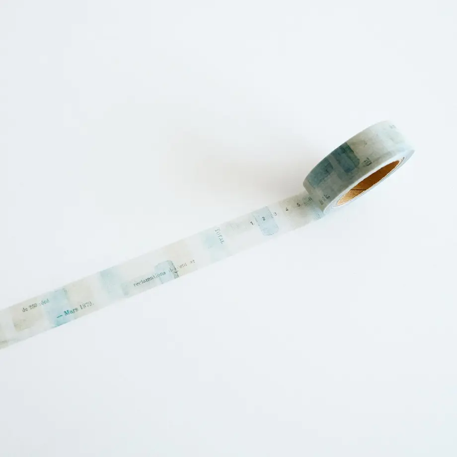 Yohaku Washi Tape 125 - Himitsu no Mizuumi
