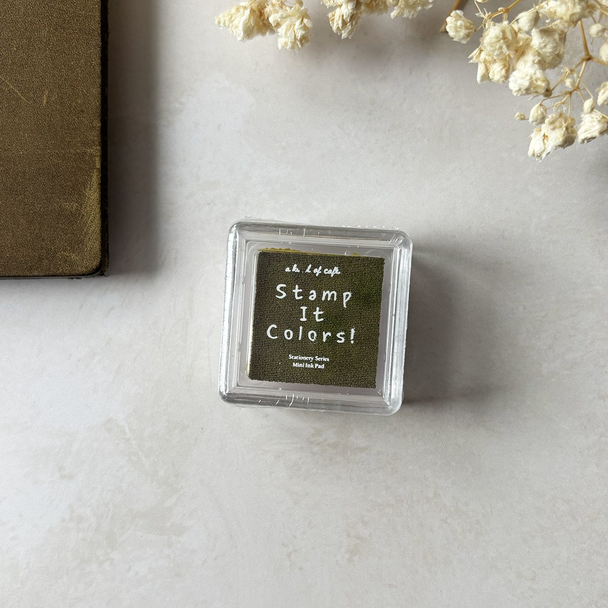 A Kind of Café Stamp It Colors Mini Ink Pads Olive