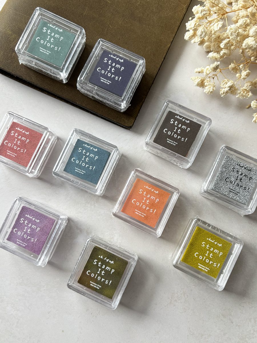 A Kind of Café Stamp It Colours Mini Ink Pads - NEW COLOURS