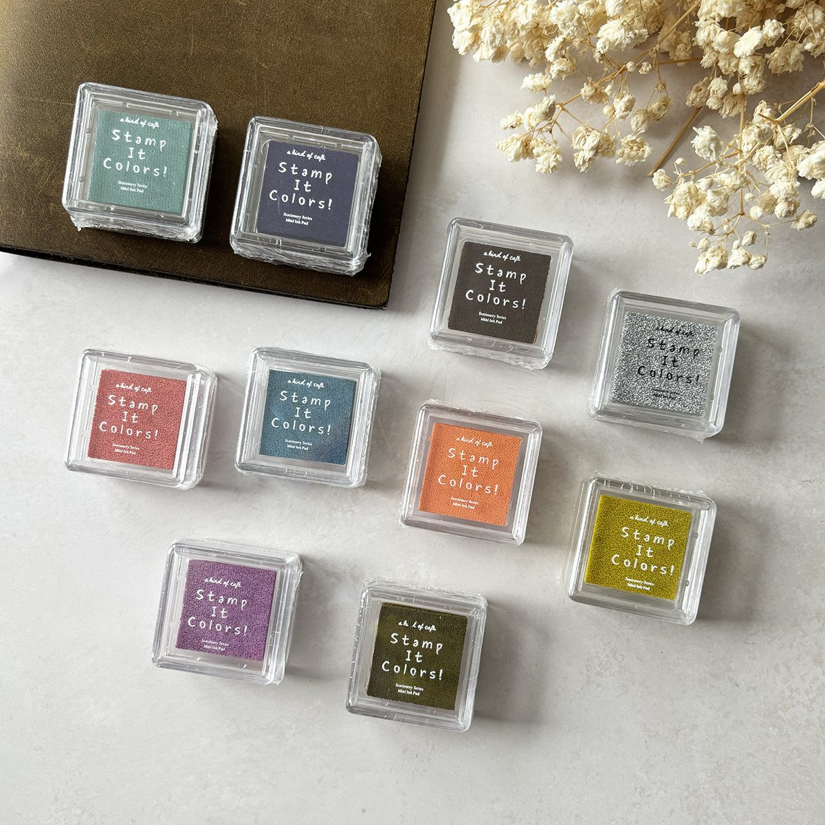 A Kind of Café Stamp It Colours Mini Ink Pads - NEW COLOURS