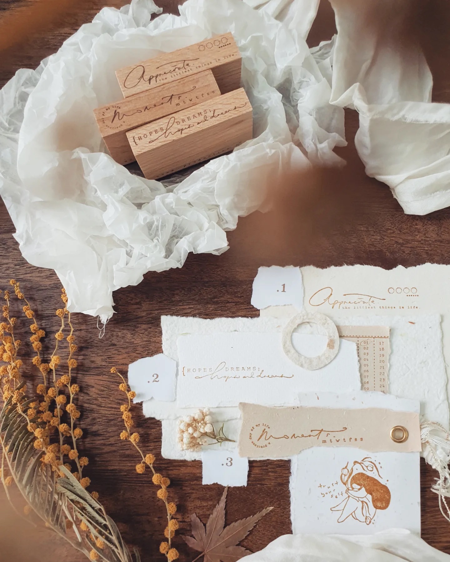 Nove Rubber Stamps - W Collection