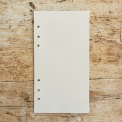 Miso Paper A5 Slim Ring Binder Inserts - Sticker Release Paper
