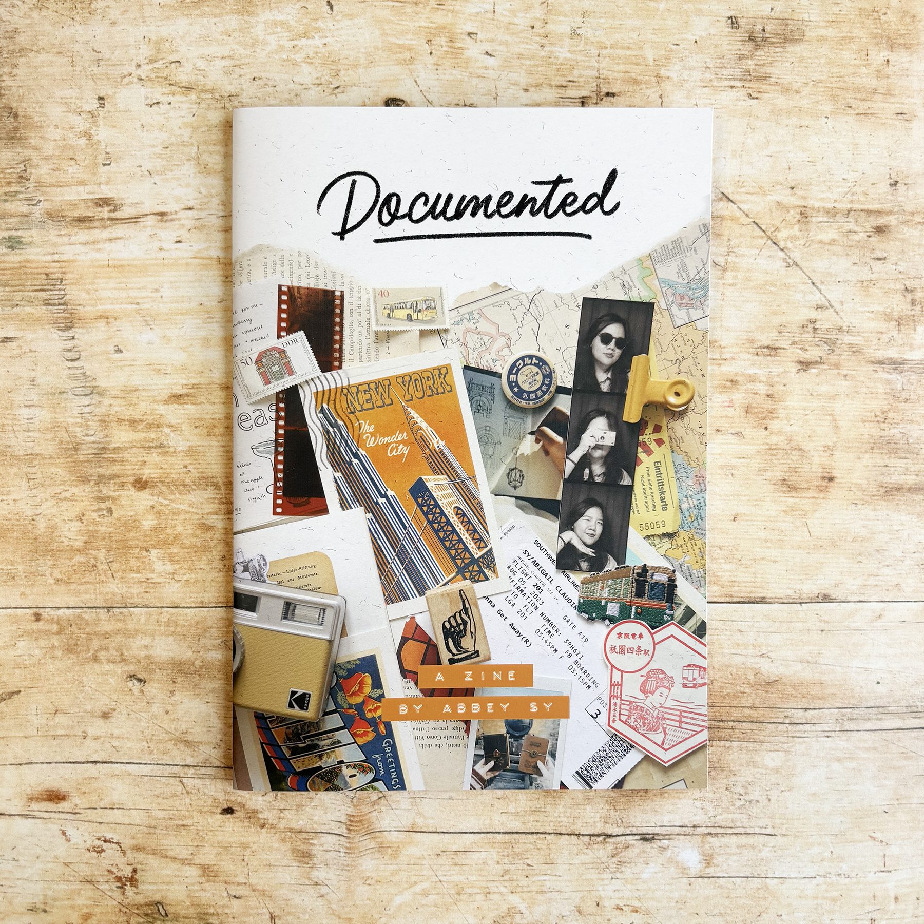 Abbey Sy Documented Zine (Miso Paper edition)