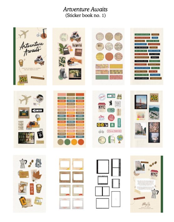 Abbey Sy Sticker Books - Adventure Today / Create Today - Image 7