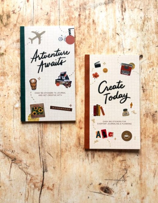 Abbey Sy Sticker Books - Adventure Today / Create Today