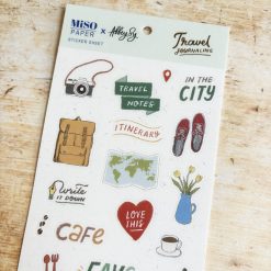 Miso Paper x Abbey Sy - Travel Journaling Washi Stickers