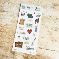 Miso Paper x Abbey Sy - Travel Journaling Washi Stickers