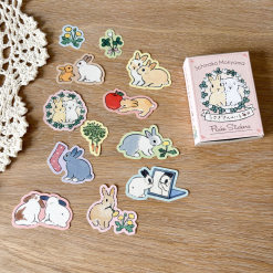 Active Corporation Matchbox Flake Stickers – Every Day with Usagi-san