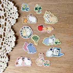 Active Corporation Matchbox Flake Stickers – Every Day with Usagi-san — gallery