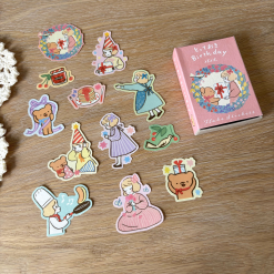 Active Corporation Matchbox Flake Stickers – Tokiki’s Birthday