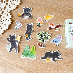 Active Corporation Matchbox Flake Stickers – Wonderful Day in the Forest — gallery