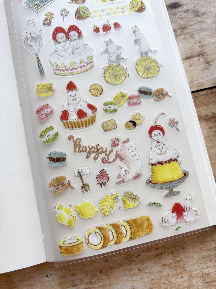 Active Corporation x Tocoro Comugi Stickers – Desserts Kitty — gallery