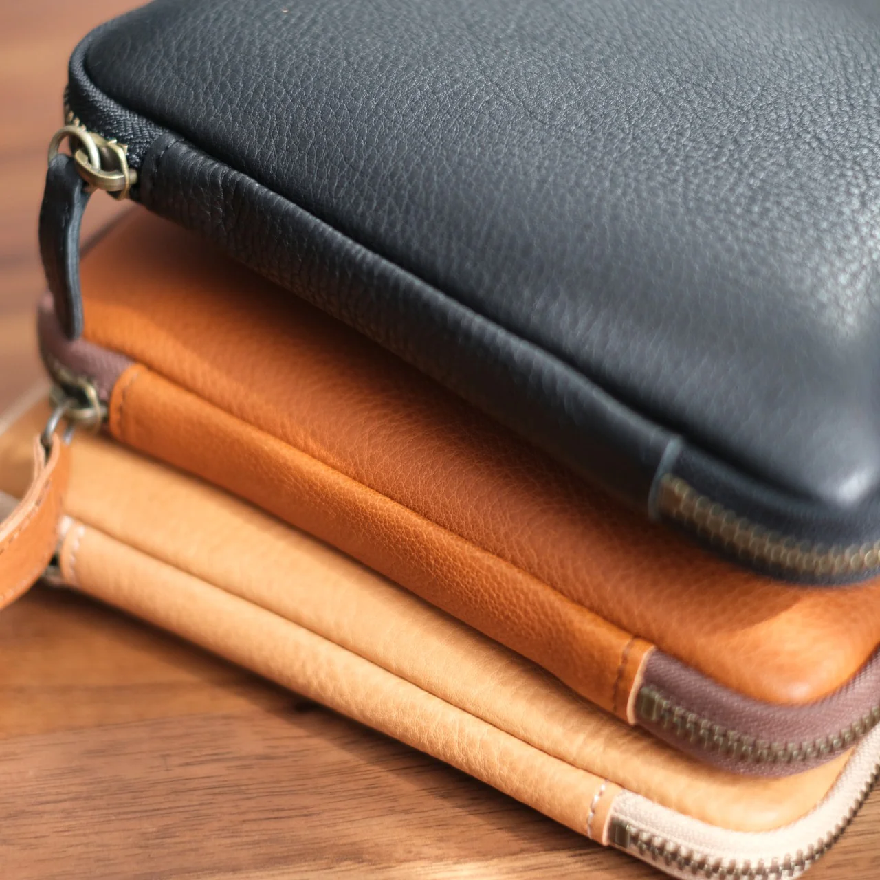 &Liebe Leather Stationery Pouch