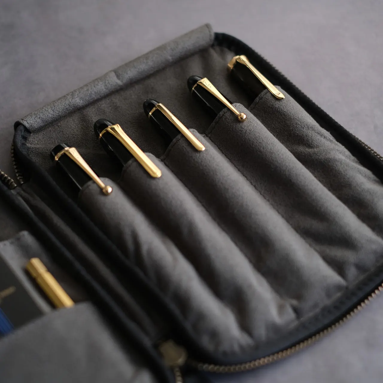 &Liebe Leather Stationery Pouch