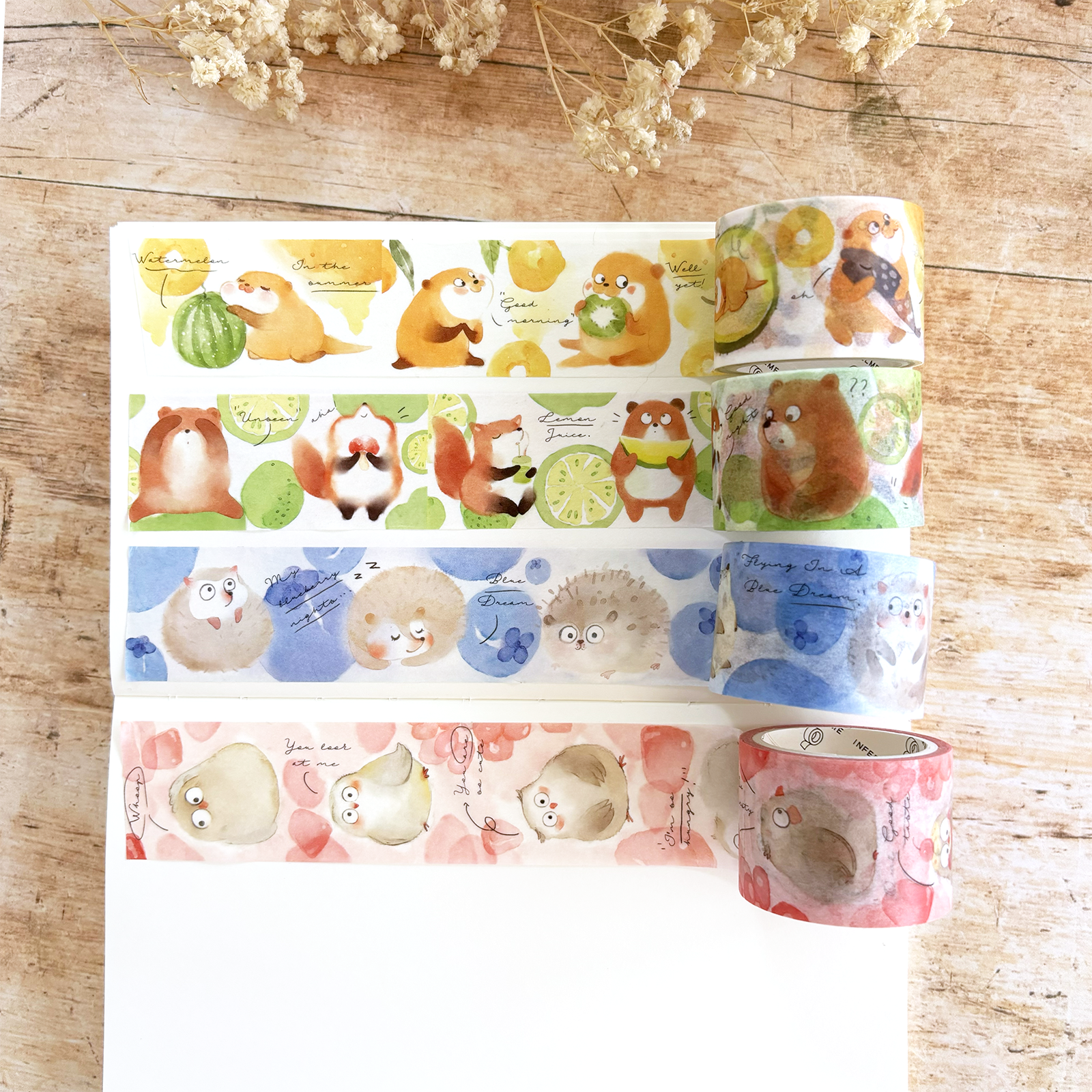Infeel.Me Washi Tape - Cute Animals
