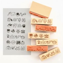 Avec Amour Rubber Stamp Set - Good Time