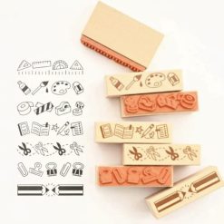 Avec Amour Rubber Stamp Set - stationery