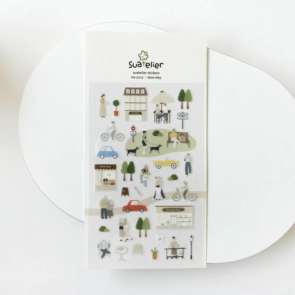 Suatelier Sticker Sheet - Slow Day