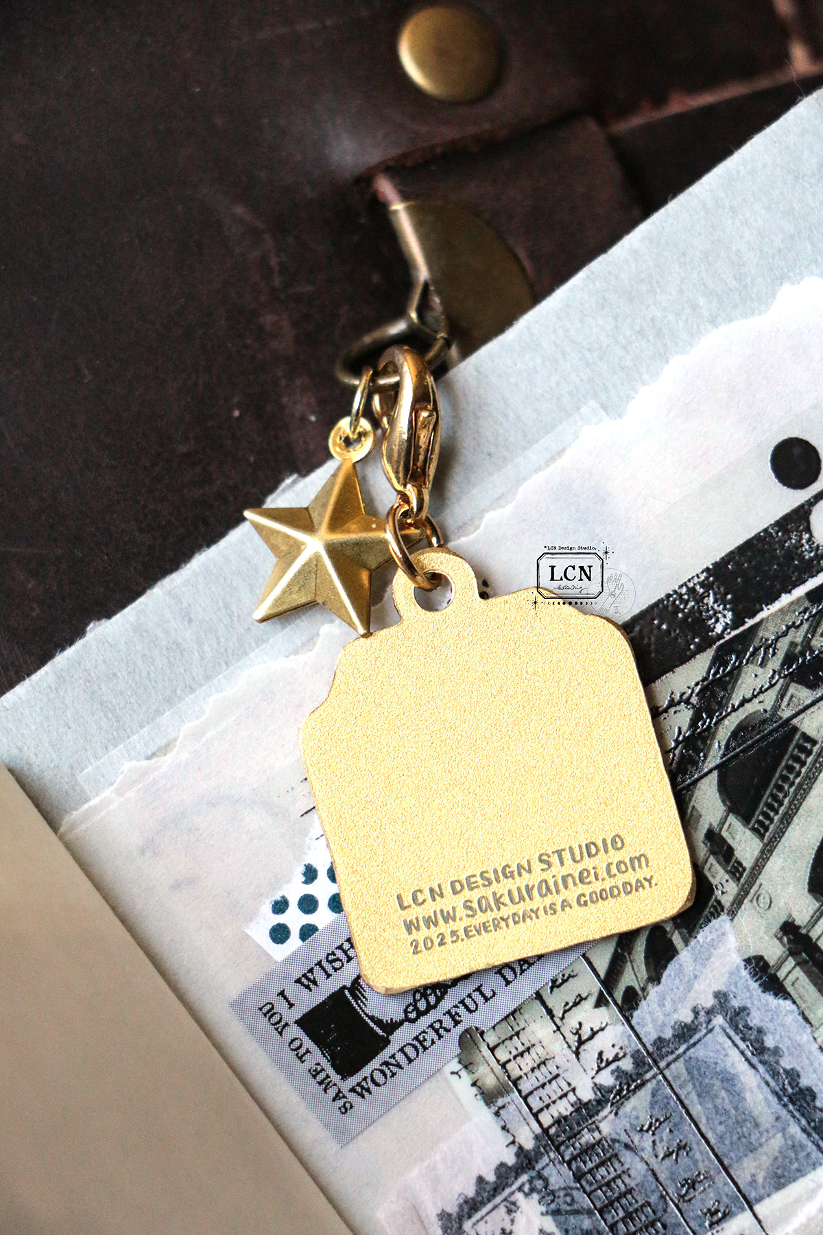LCN Design Brass Charm