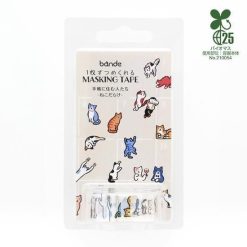 Bande Masking Roll Sticker – Planner People – Cats Everywhere — gallery