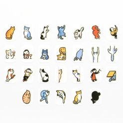 Bande Masking Roll Sticker – Planner People – Cats Everywhere — gallery