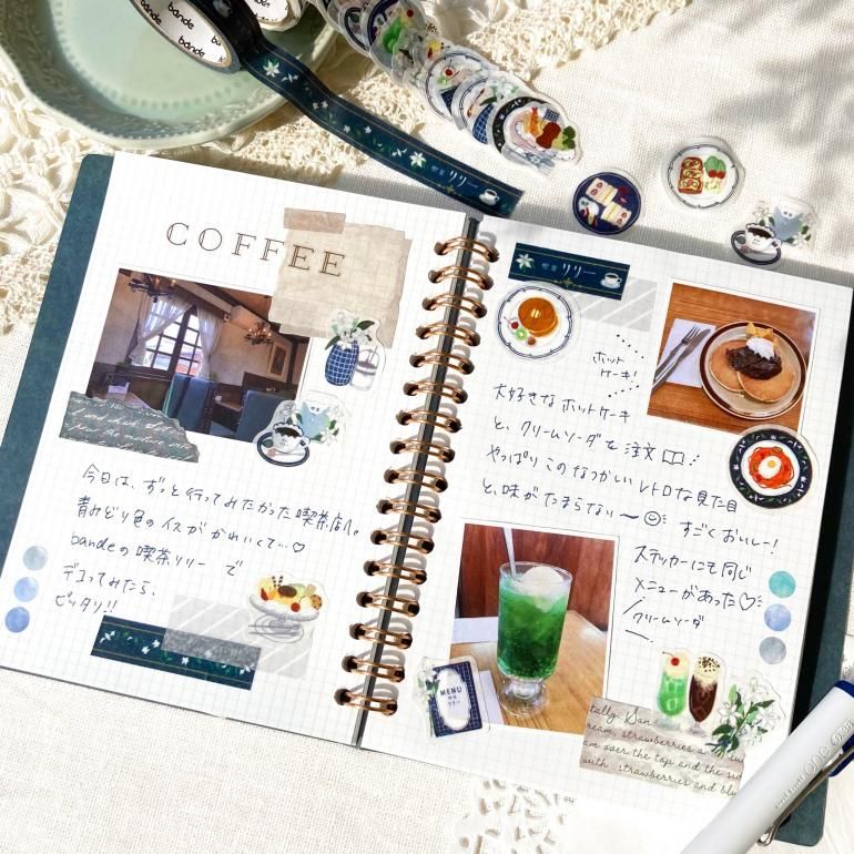 Bande Masking Roll Sticker Set – Michikusa Arcade – Cafe Lily — gallery