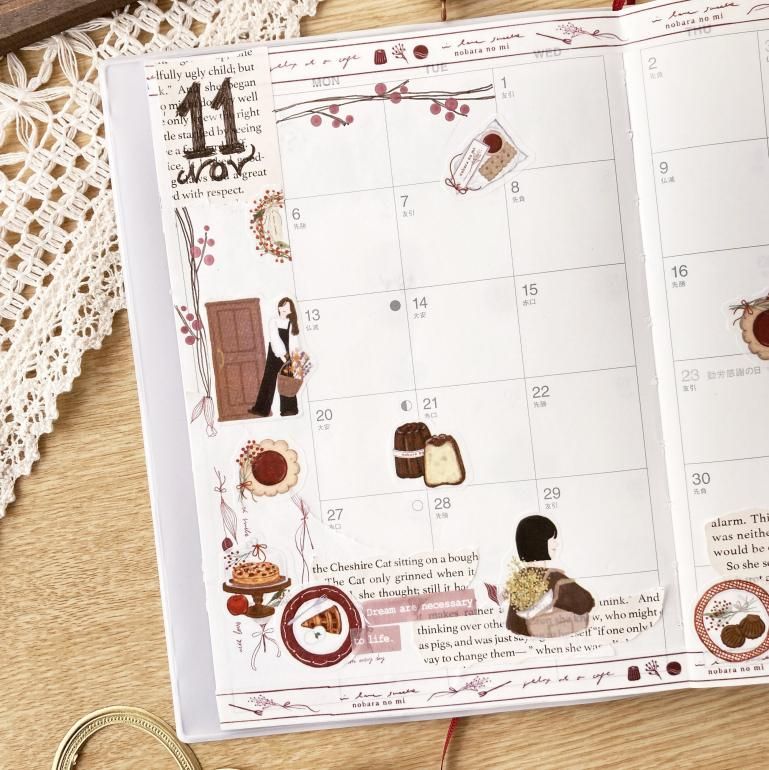 Bande Masking Roll Sticker Set – Michikusa Arcade – Wild Rose Bakery — gallery