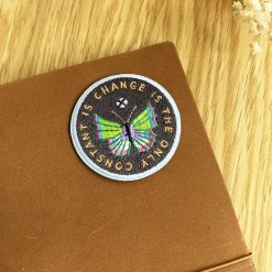 Baum-kuchen Embroidery Patch - Change Is The Only Constant