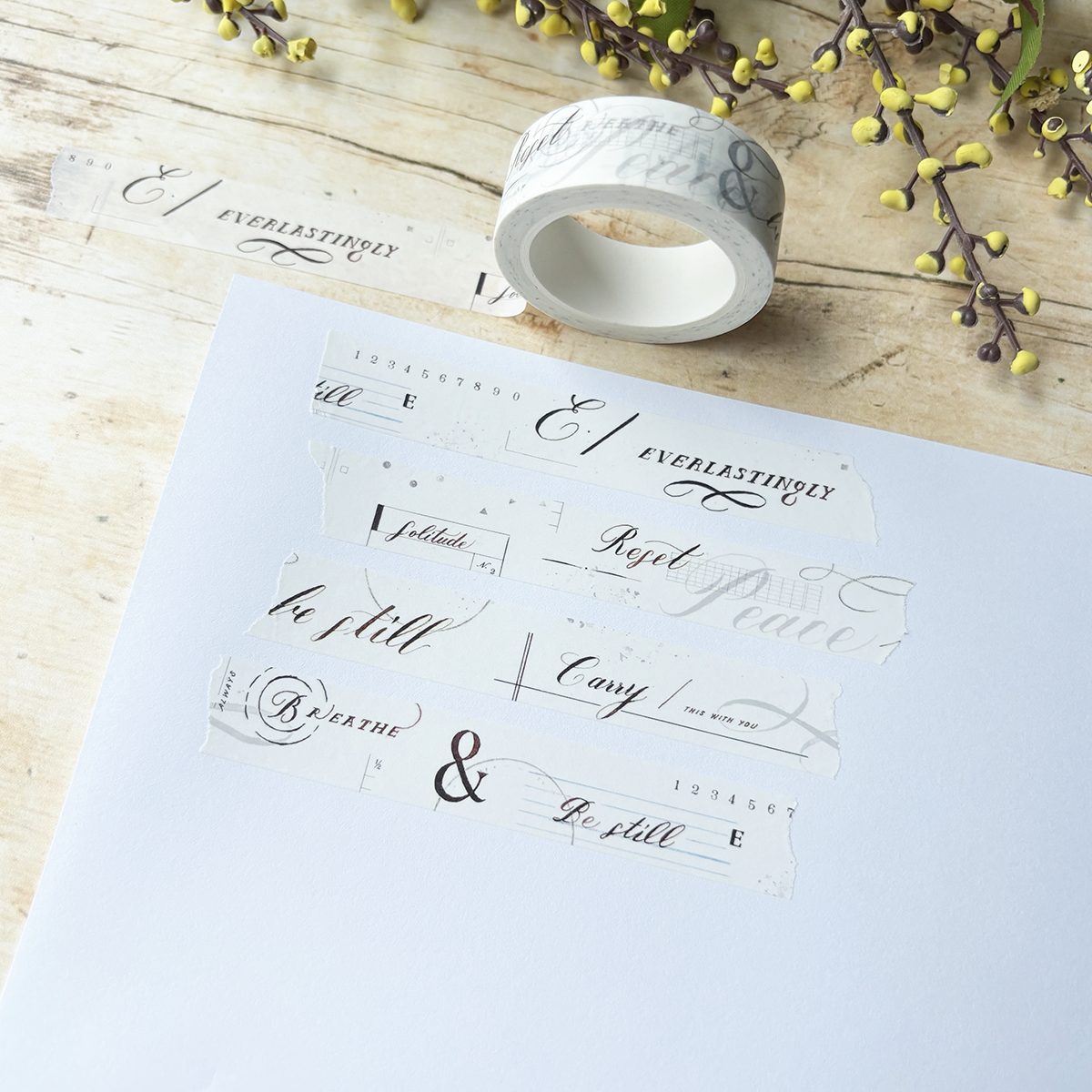 Baum-kuchen Washi Tape - No. 33 Be Still