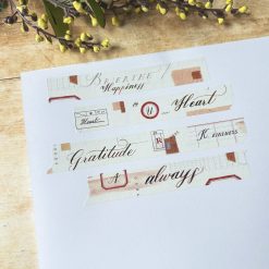 Baum-kuchen Washi Tape - No. 34 Gratitude