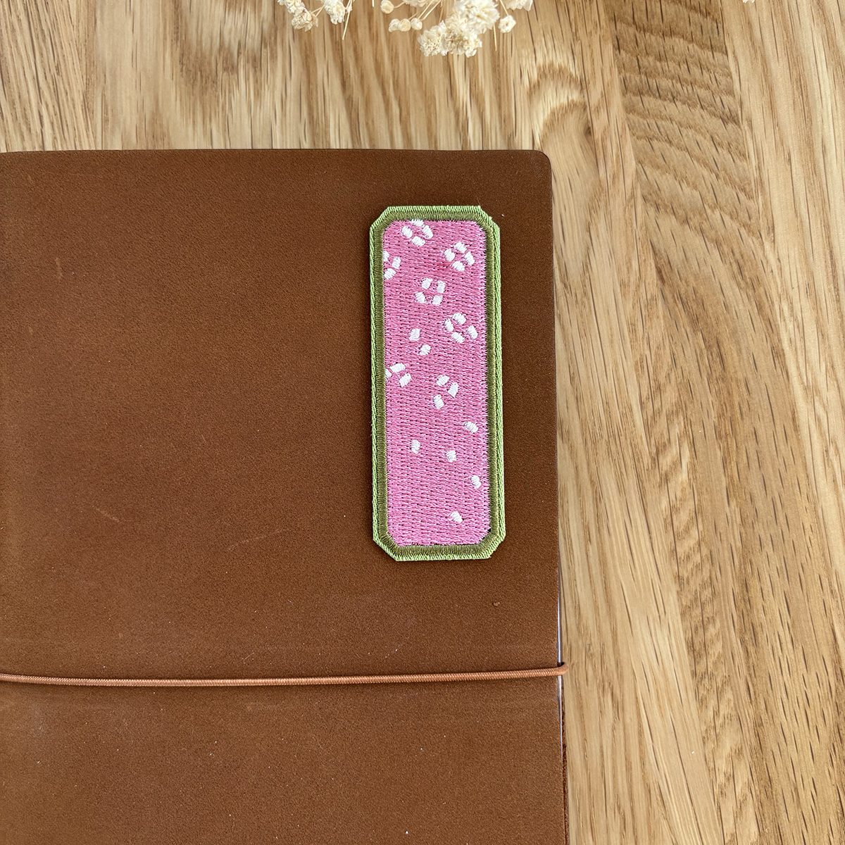 Baum-kuchen Embroidery Patch - Cherry Blossom Sakura Mochi