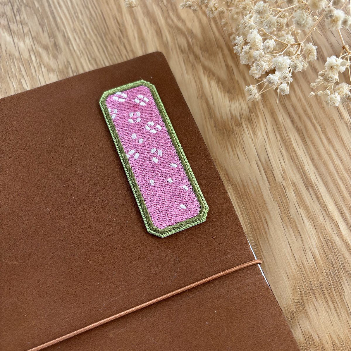 Baum-kuchen Embroidery Patch - Cherry Blossom Sakura Mochi