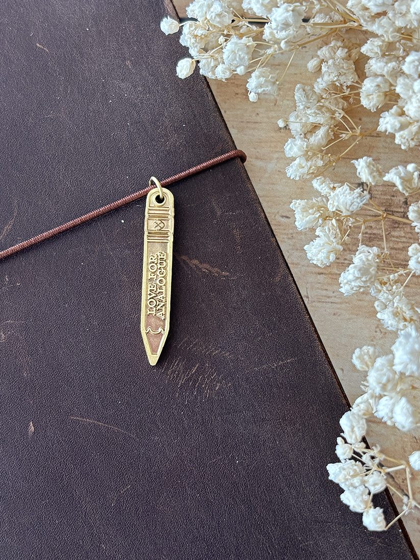 Baum-kuchen Pencil Brass Charm - Love for Analogue