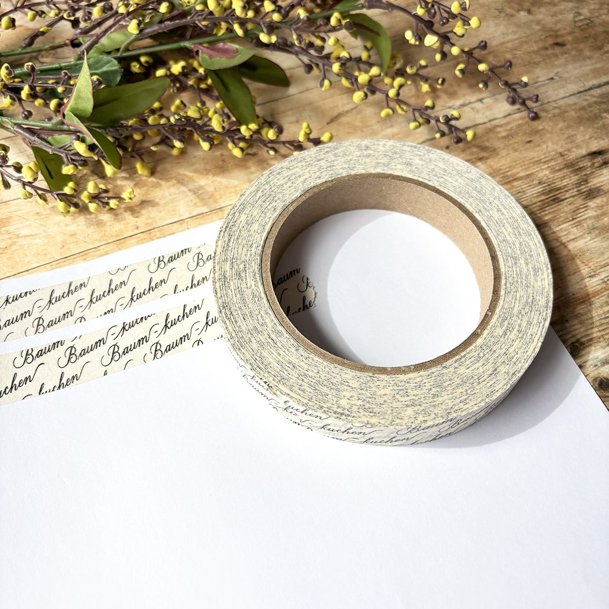 Baum-kuchen Calligraphy Masking Tape