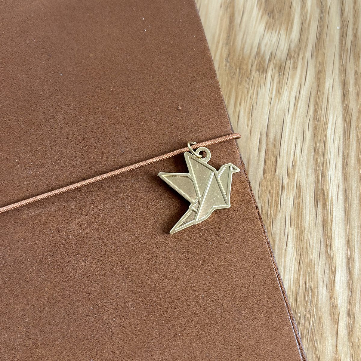 Baum-kuchen Crane Brass Charm