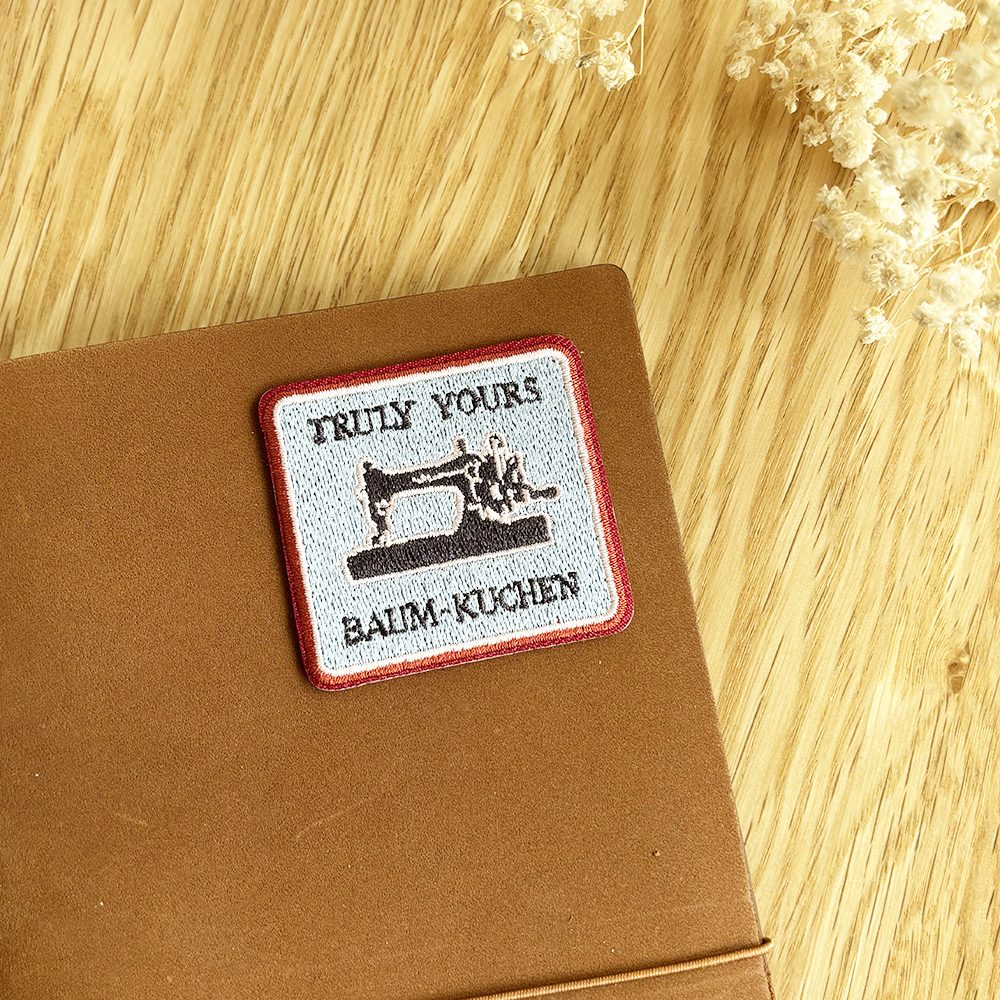 Baum-kuchen Embroidery Patch - Truly Yours Square